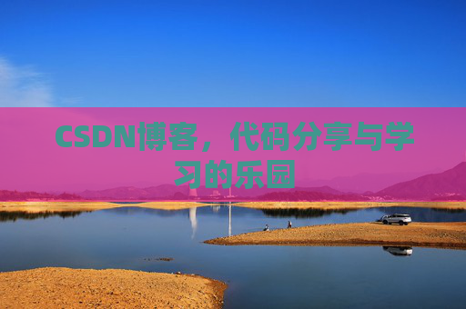CSDN博客,代码分享与学习的乐园
